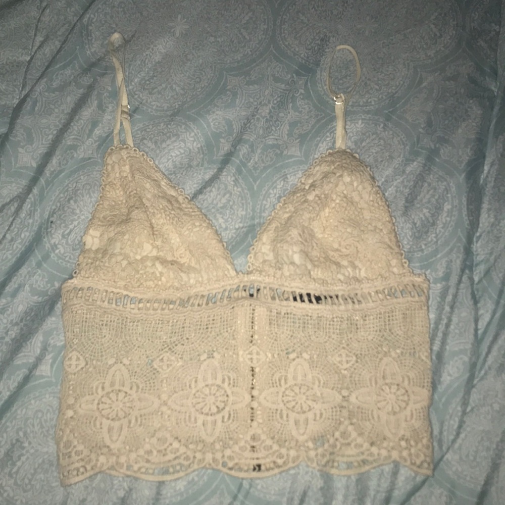 Crochet Kendall and Kylie Cropped tank